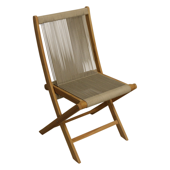 Raw Materials Rope klapstoel natural