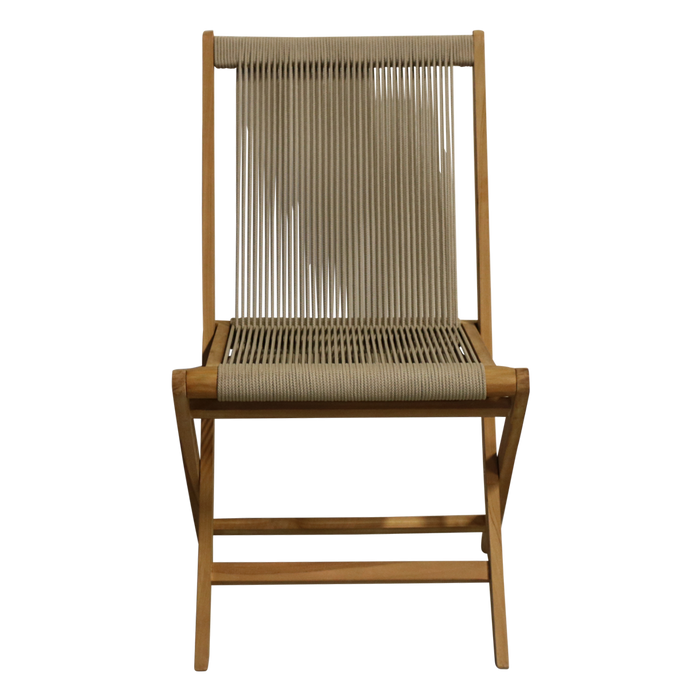 Raw Materials Rope klapstoel natural