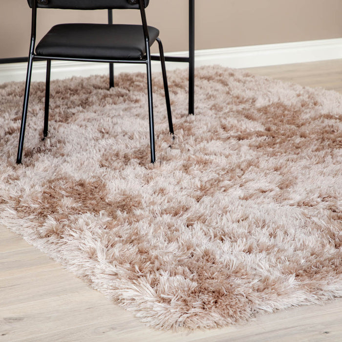 Hioshop Grace vloerkleed 300x200 cm polyester beige.