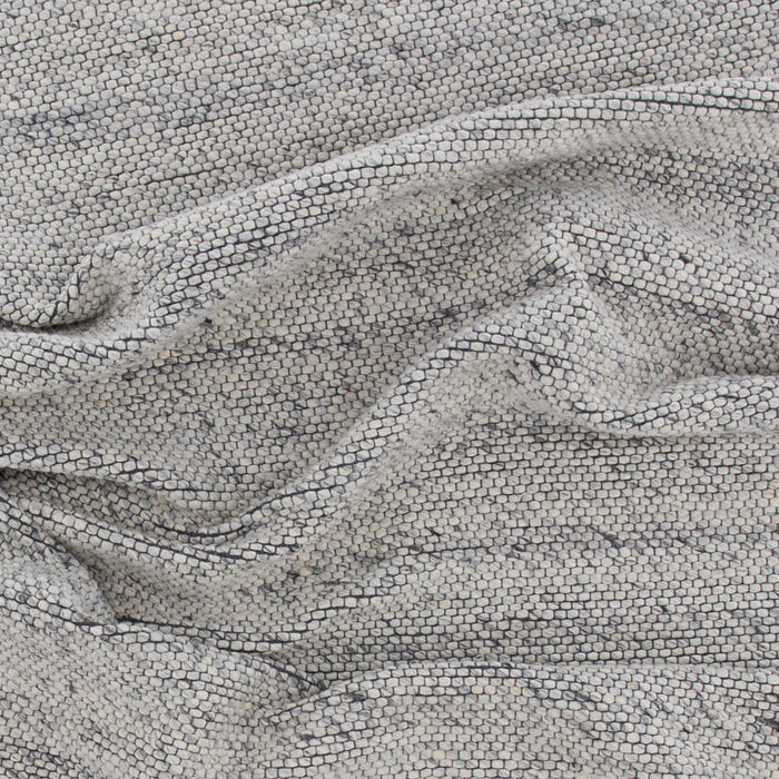 Hioshop Ganga vloerkleed 240x170 cm wol grijs.