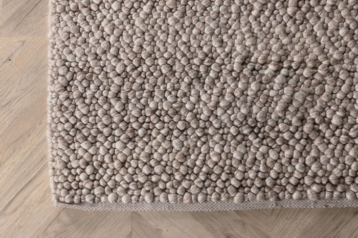 Hioshop Jajru vloerkleed 300x200 cm wol beige.