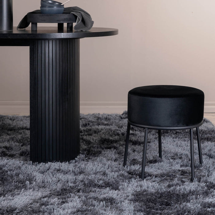 Hioshop Grace vloerkleed 400x300 cm polyester grijs.