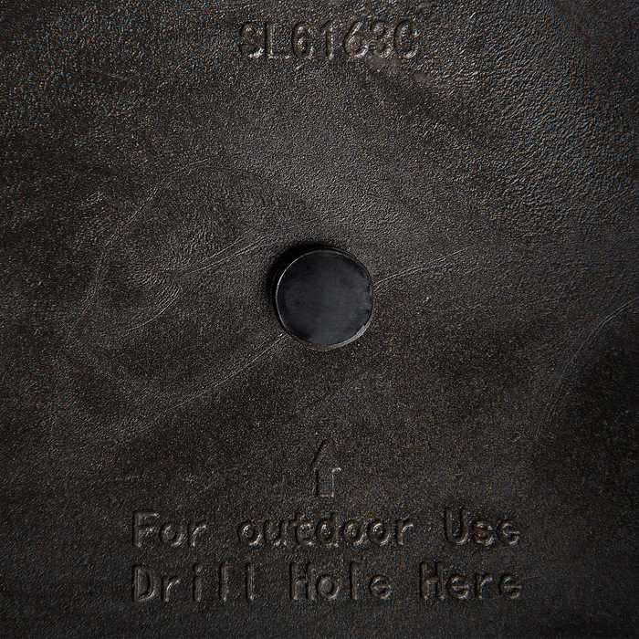 Beliani - BARIS - Bloempot set van 2 - Lichtbeige - Stenenmix