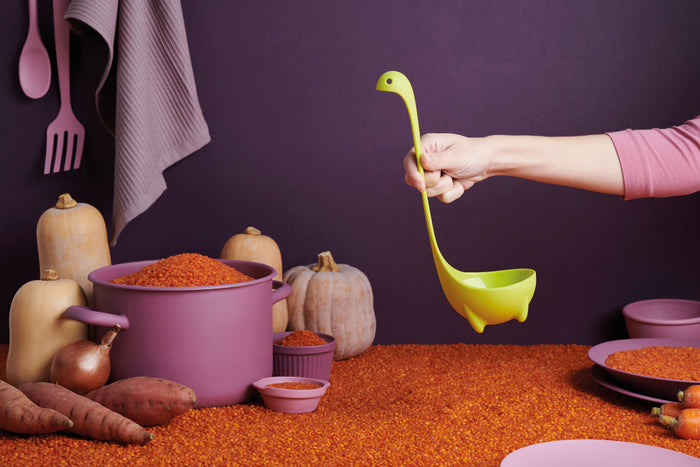 Ototo Jumbo Nessie - soeplepel - groen