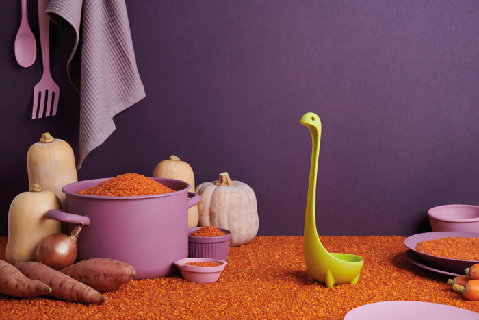 Ototo Jumbo Nessie - soeplepel - groen