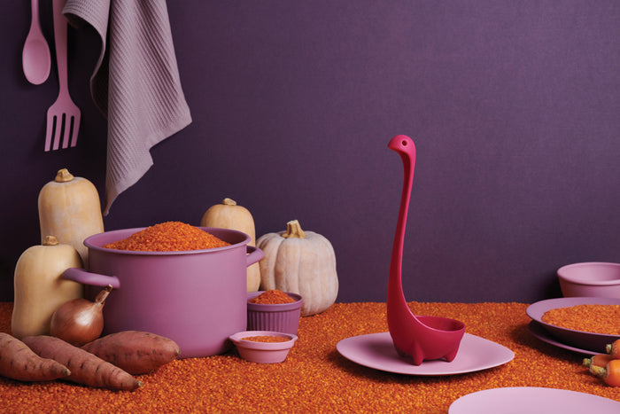 Ototo Jumbo Nessie - soeplepel - paars