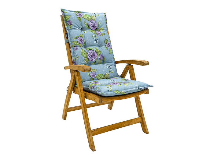 Madison - Tuinkussen Hoge Rug 123x50 - Multicolor - Blossem Lila