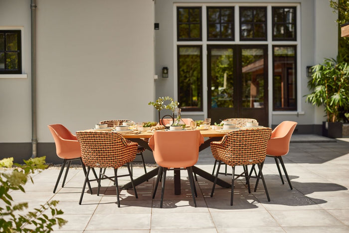 Hartman Stephanie Tuintafel 240 x 140 cm - Zwart