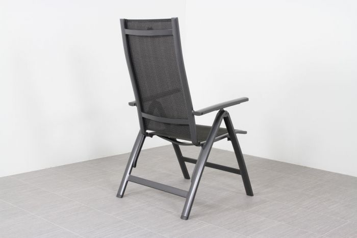 Hartman Roma|Kings tuinset antraciet - 180x100 cm.