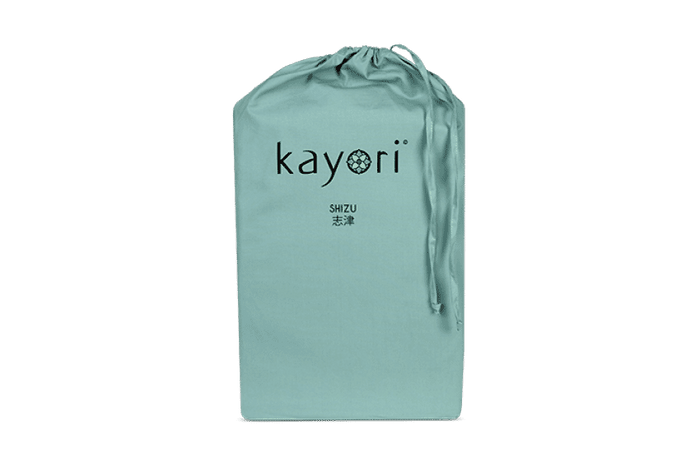 Kayori Shizu - Topper HSL - Perkal - 160|210 - Groen