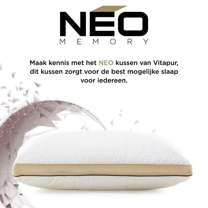 NEO Hybride Memory Foam Kussen - 50x70 cm