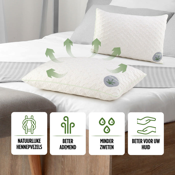 Hennep Active Air kussen - 50x70 cm