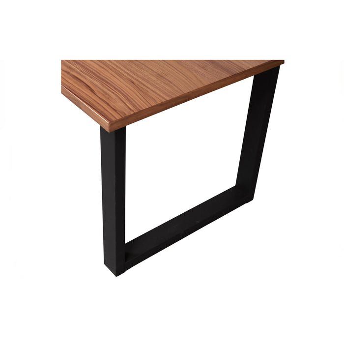 WOOOD Jimmy Eettafel U-Poot - 220 x 90 - Notenfineer