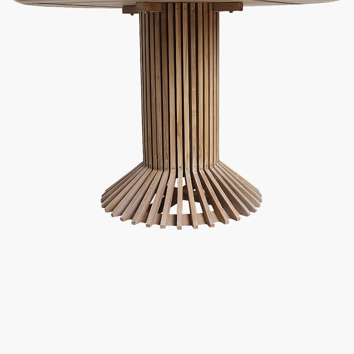 Raw Materials Eiffel teakhouten ronde tafel Ø 120 cm