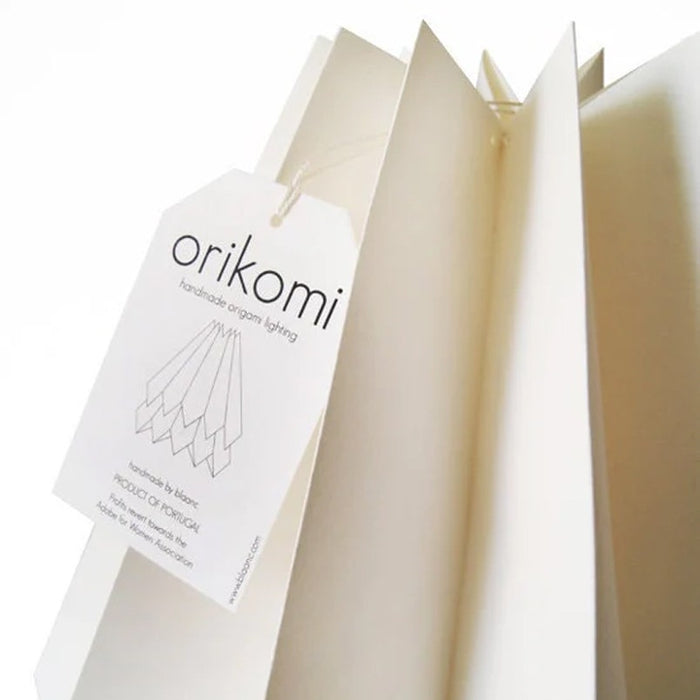 Orikomi Origami Hanglamp - Wit - Koordset wit