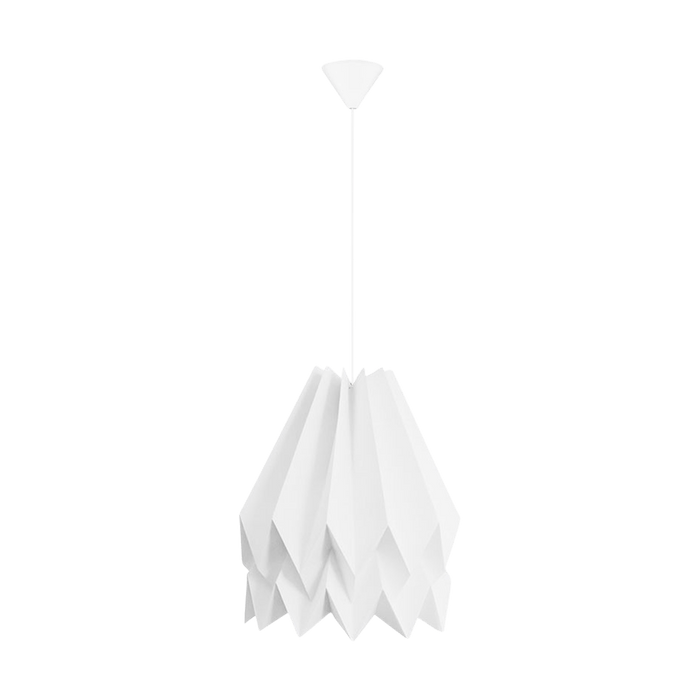 Orikomi Origami Hanglamp - Wit - Koordset wit