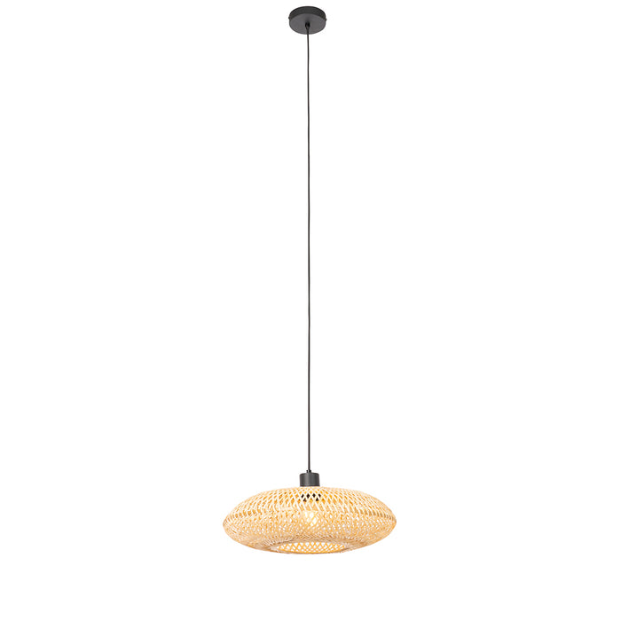 QAZQA Oosterse hanglamp bamboe 40 cm - Ostrava