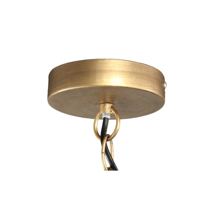 PTMD Elvira Hanglamp - H57 x Ø30 cm - Ijzer - Goud