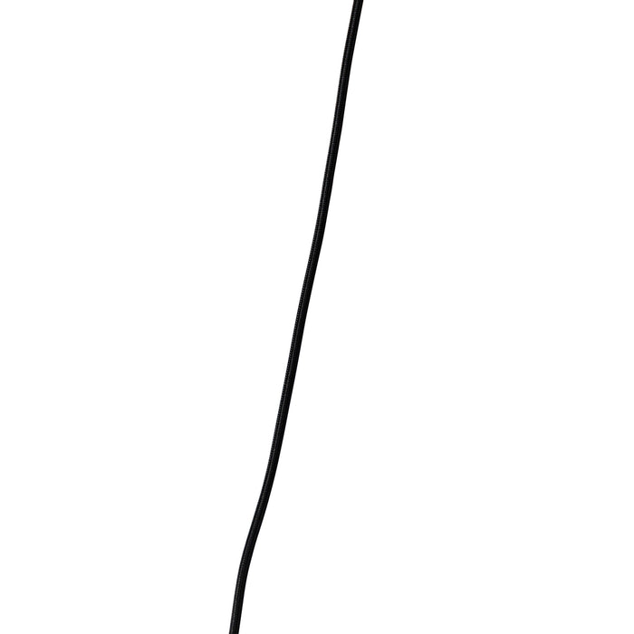 QAZQA LED Hanglamp cava luxe - Zwart - Modern - H 176cm