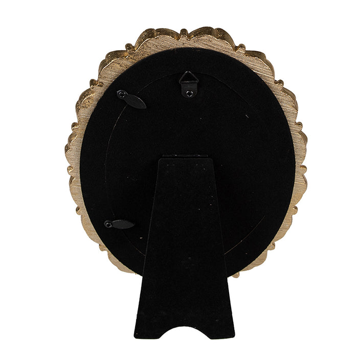 Clayre & Eef Fotolijst 10x15 cm Goudkleurig Polyresin Vlinders