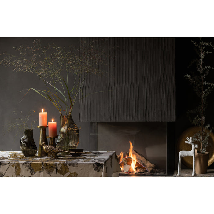 WOOOD Kandelaar Grab - Metaal - Antique Brass - 26x11x11