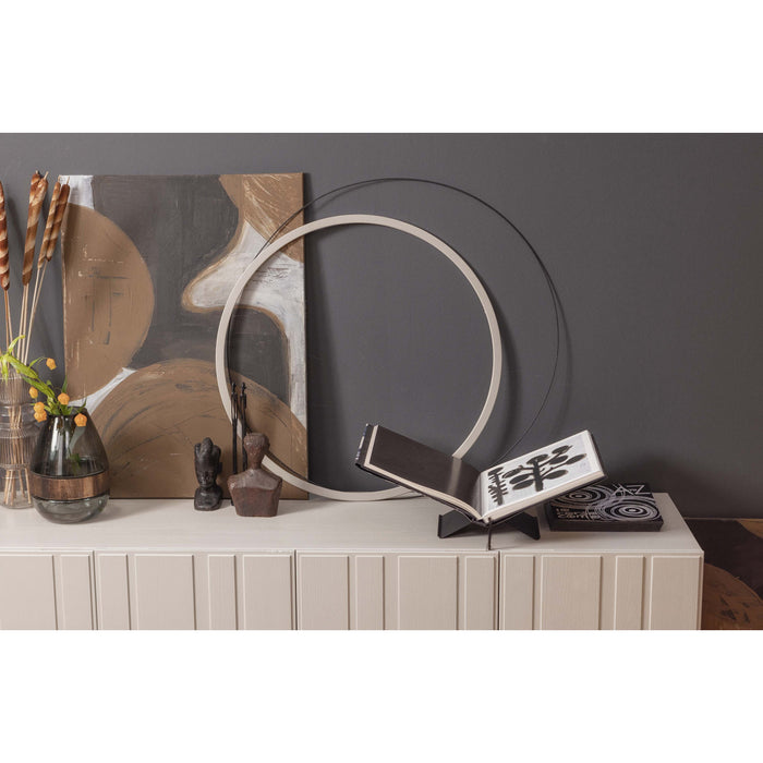 WOOOD Vaas Dave - Glas|Hout - Blauw|Groen - 26x19x19