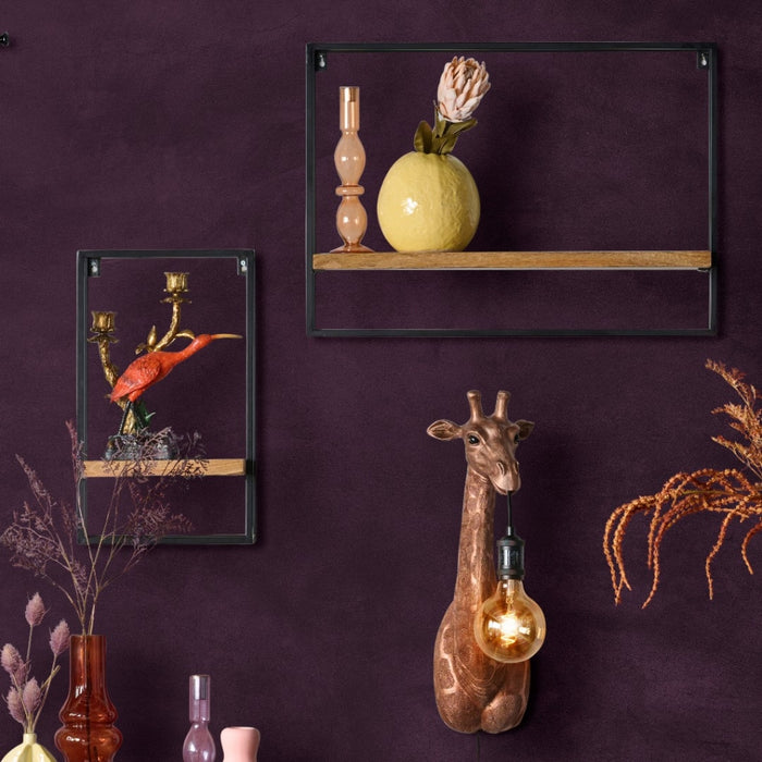 Light & Living Vaas Citroen S - Geel - Keramiek - 14x13x14cm (BxHxD)