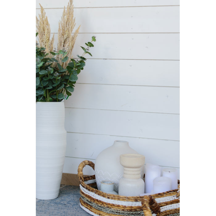 Light & Living Vaas Picacho - Keramiek - 14x36x14cm (BxHxD)