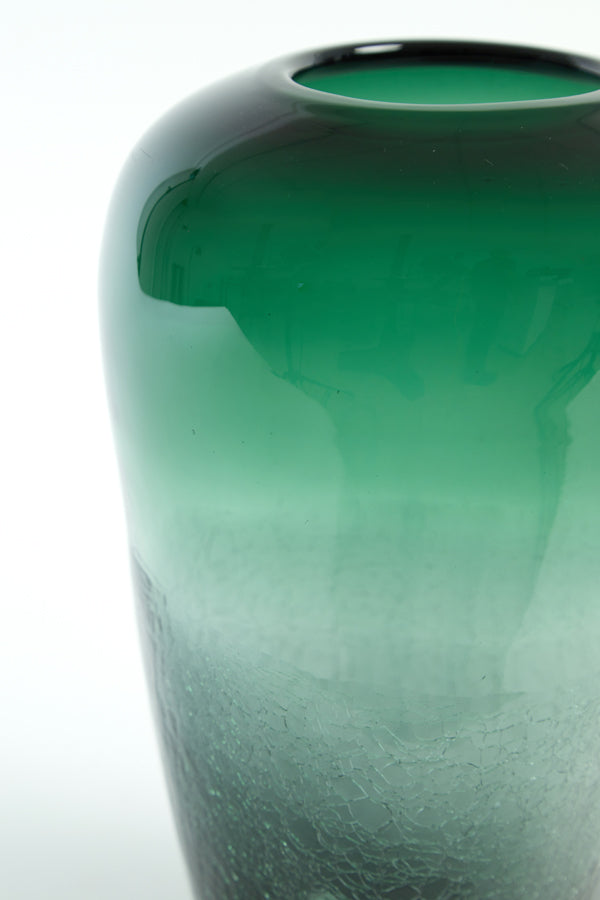 Light & Living Light&living Vaas 20x19,5x36 cm TAPOLO glas grijs groen