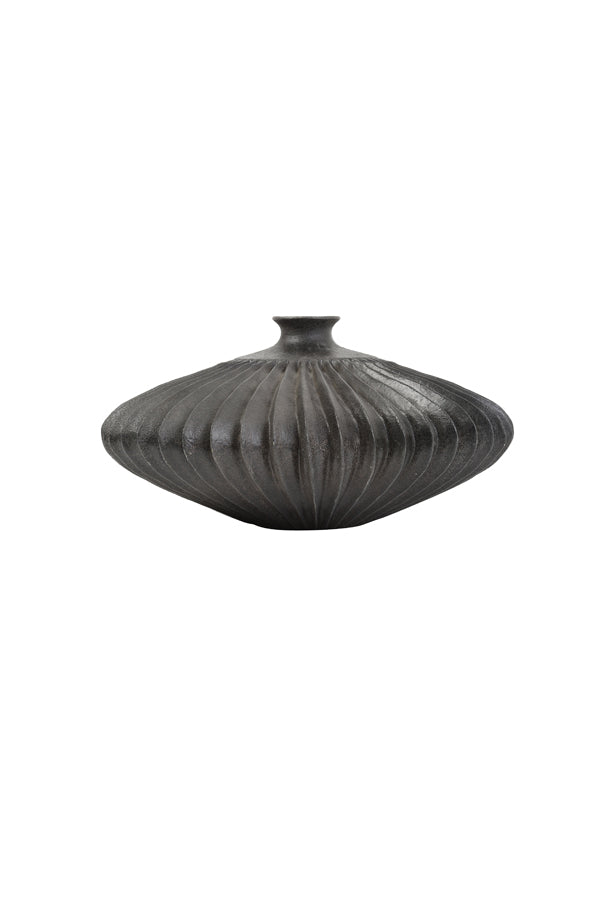 Light & Living Light&living Vaas deco Ø29,5x14,5 cm BOCONO roest bruin