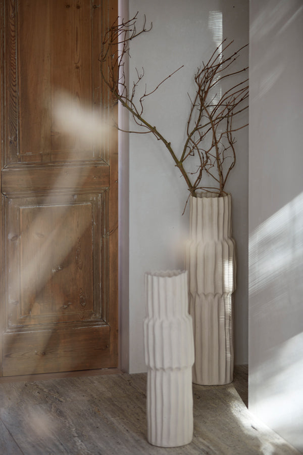 Light & Living - Vaas RAM - 17x17x58 - Wit