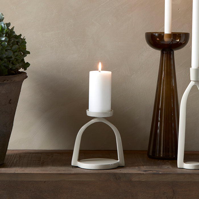 Riviera Maison kaarsenhouder, stompkaarsen - Metropoliton Block