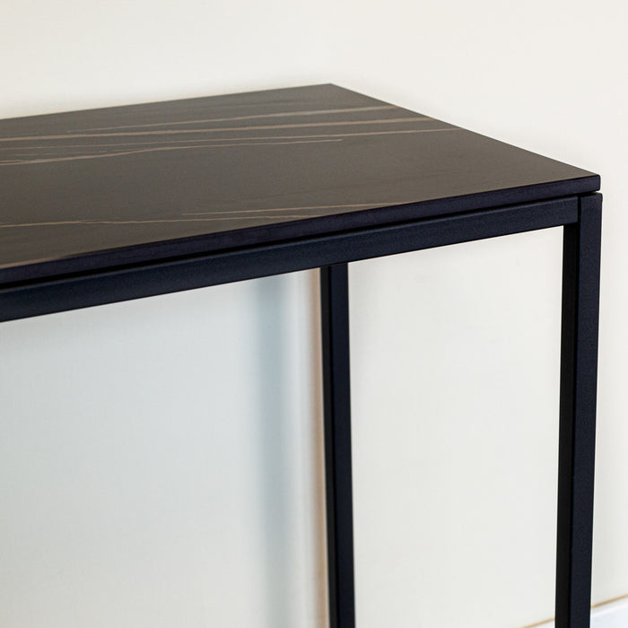 Dimehouse Sidetable Fien marmer zwart 40x100 cm