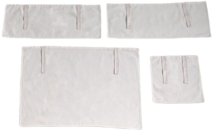 Vipack Charlotte Boomhutbed Wit met Gordijn Set