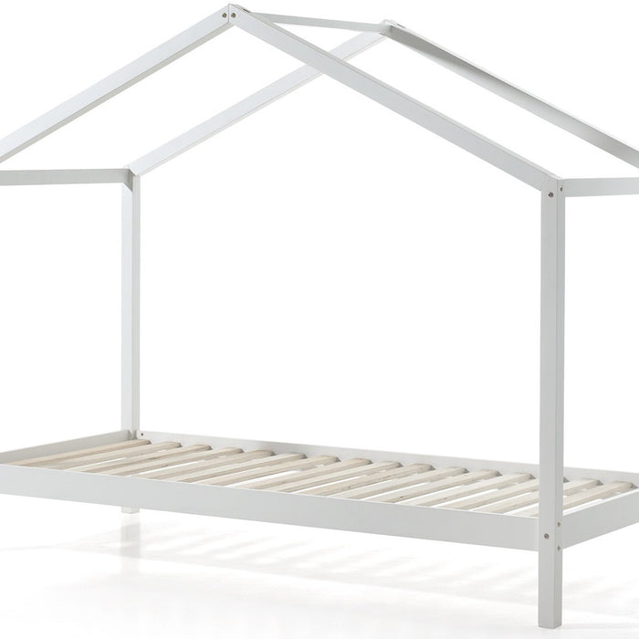 Vipack Dallas Huisbed met Slaaplade 90x200 cm Wit