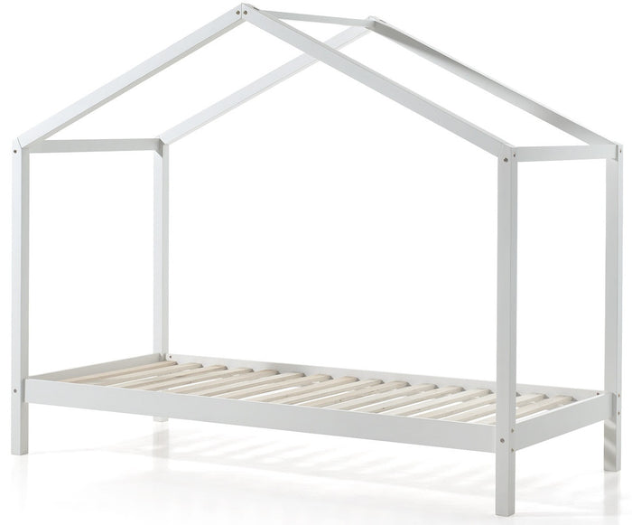 Vipack Dallas Huisbed met Slaaplade 90x200 cm Wit