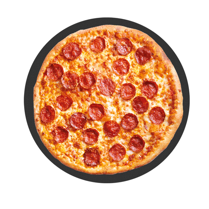 Krumble Teflon bakmat rond BBQ - Set van 2