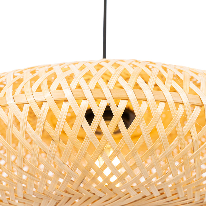 QAZQA Oosterse hanglamp bamboe 40 cm - Ostrava