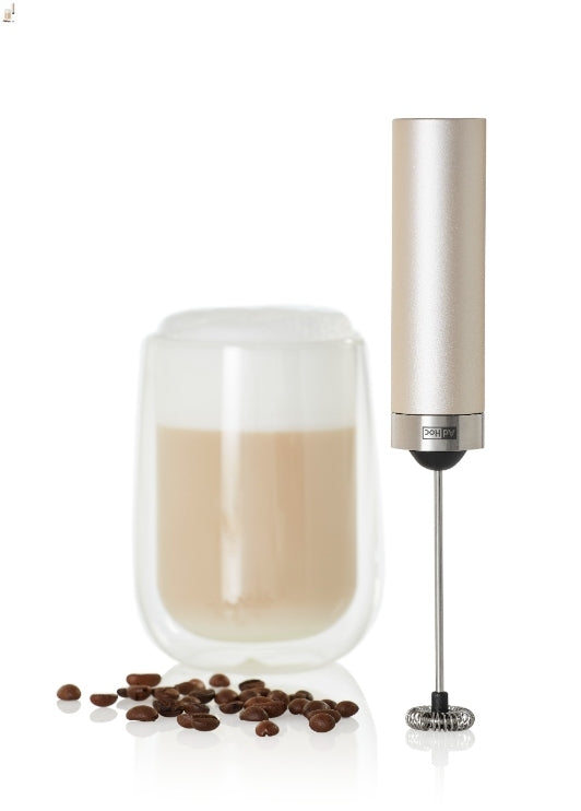 Melkopschuimer, Handmatig, Beige - AdHoc | Rapid