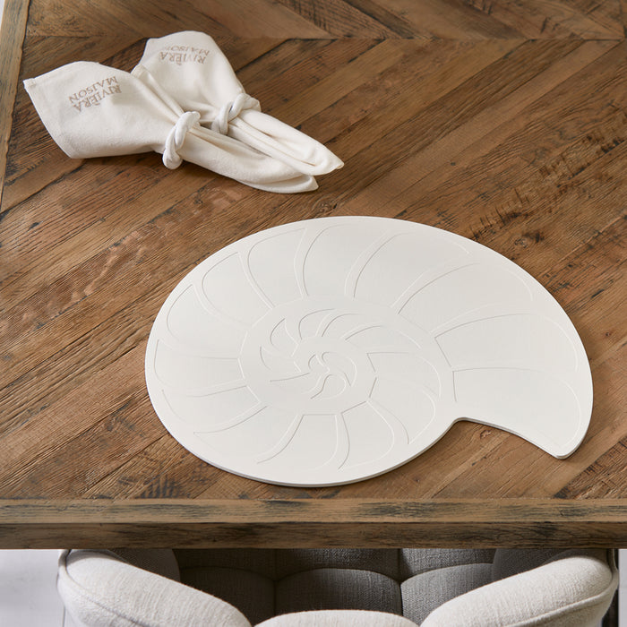 Riviera Maison Placemat schelp, afneembaar - Sea Shell