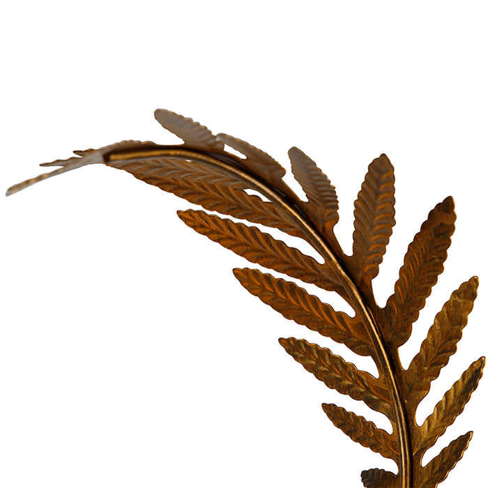 QAZQA Smart vloerlamp goud 187 cm incl. 2 Wifi G95 - Botanica