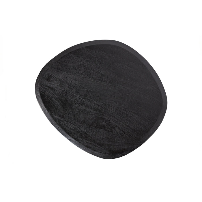 WOOOD Posture Salontafel - Mangohout - Zwart - 42x70x63