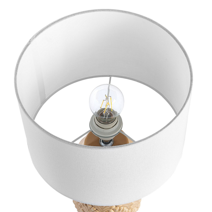 Beliani - BALAO - Tafellamp - Geel - Keramiek