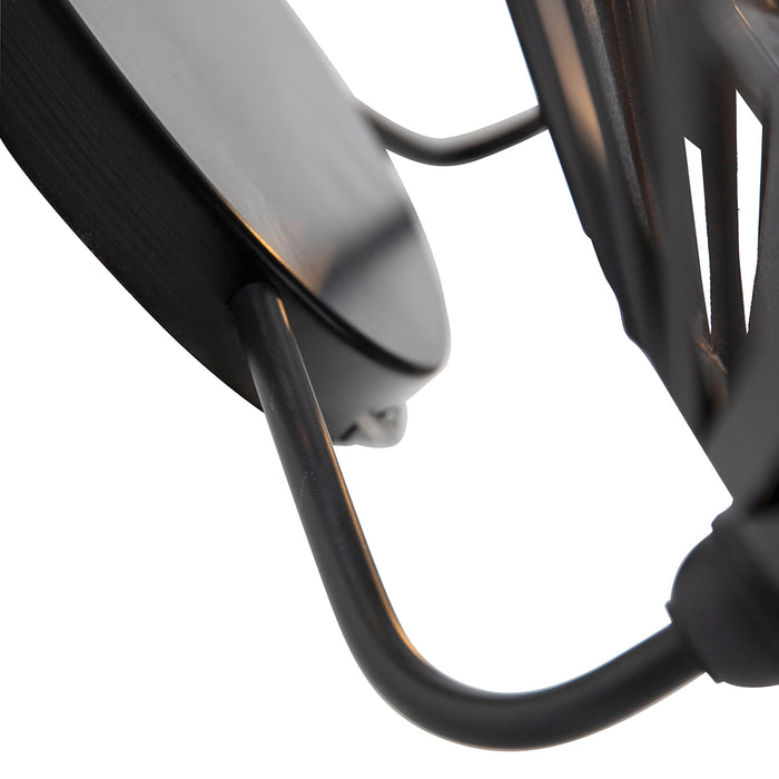 QAZQA LED Plafondlamp leia - Goud|messing - Landelijk - D 106cm