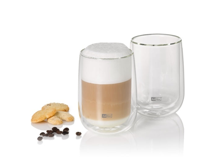 Theeglazen, Set van 2 Stuks, Dubbelwandig, 0.4 L - AdHoc | Duo Glass
