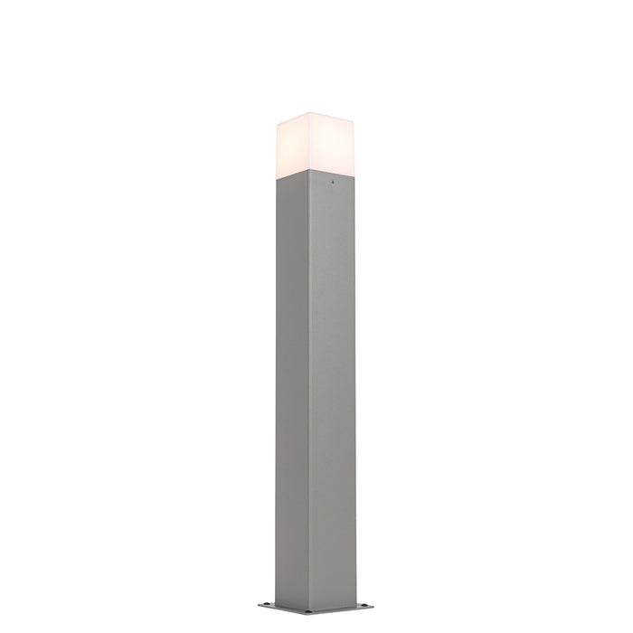QAZQA Moderne staande buitenlamp grijs 70 cm IP44 - Denmark