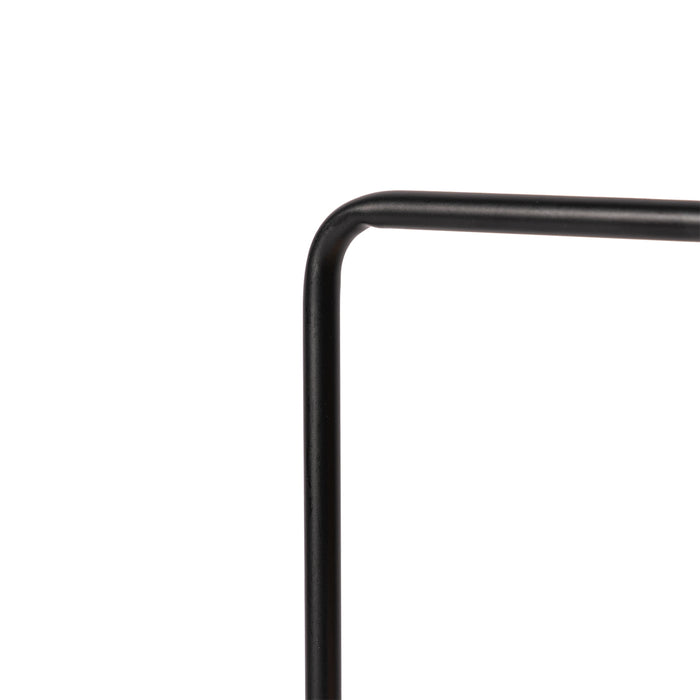 QAZQA Design tafellamp zwart met messing en amber glas - Zuzanna