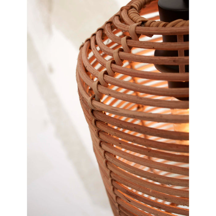 GOOD&MOJO Hanglamp Tanami - Rotan - Ø18x35cm