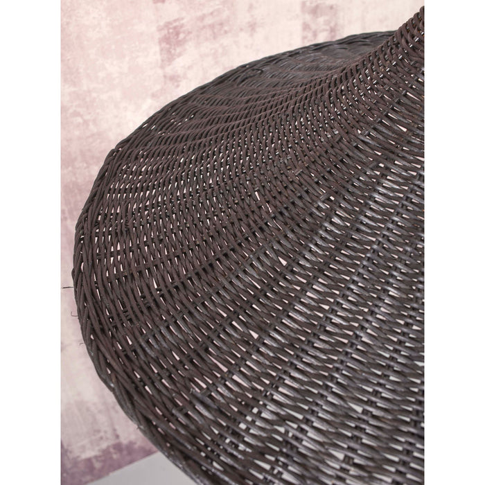 GOOD&MOJO Hanglamp Borabora - Rotan Zwart - Ø70cm