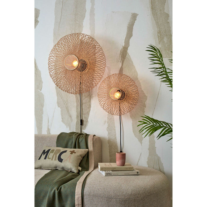 GOOD&MOJO Wandlamp Cango - Bamboe - Ø40cm